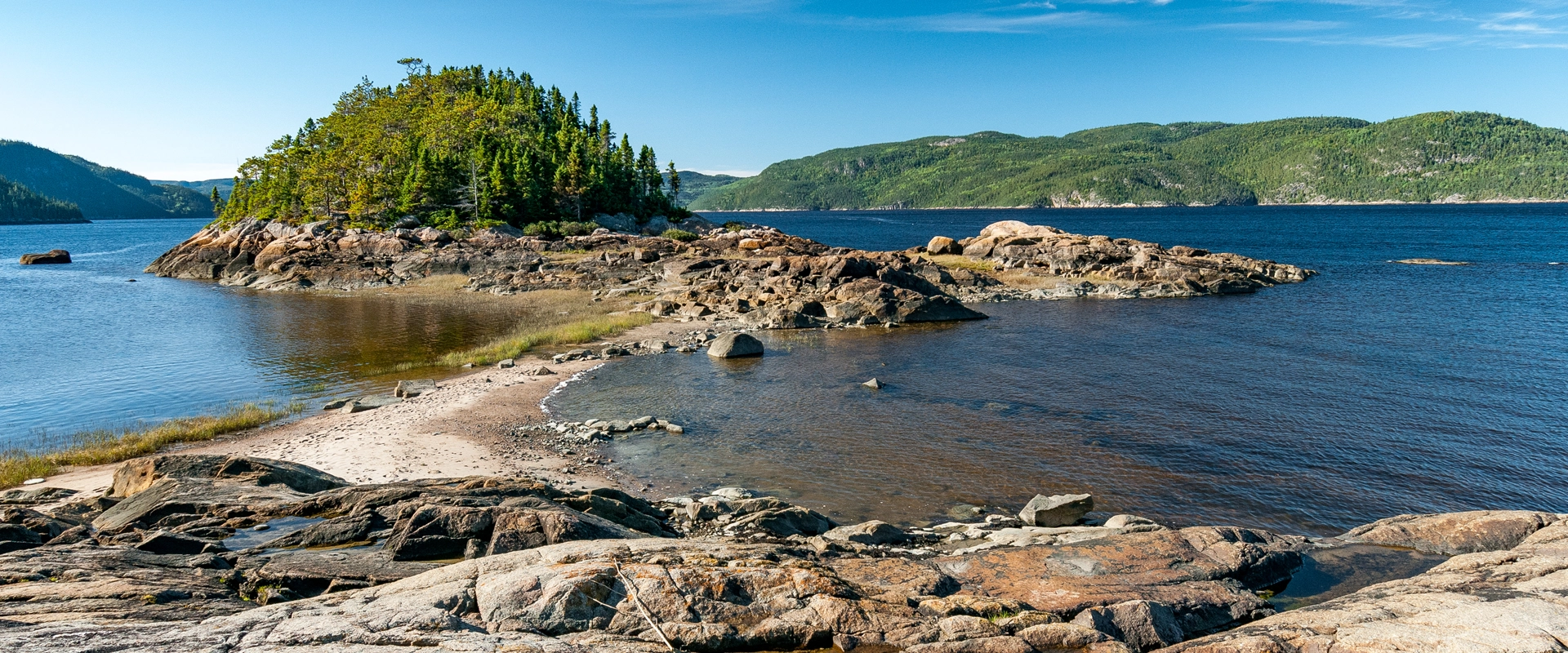 Parc naturel quebec rive du fjord du saguenay