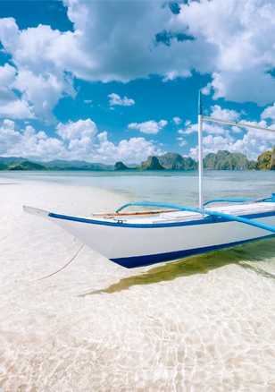 pourquoi partir philippines palawan el nido plage bateau