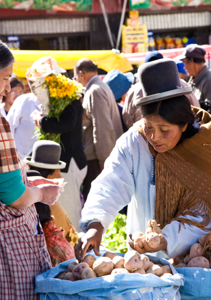 pourquoi voyager bolivie la paz marché