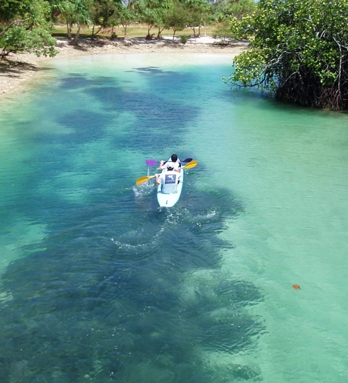 voyage Vanuatu efate kayak