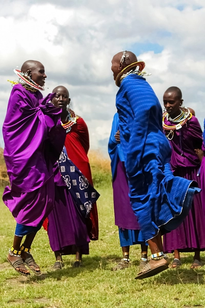 Combiné Kenya Seychelles danse rituelle Masaï Mara